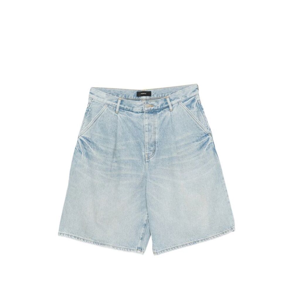 Purple Brand Blue Shorts - Denim Shorts Men